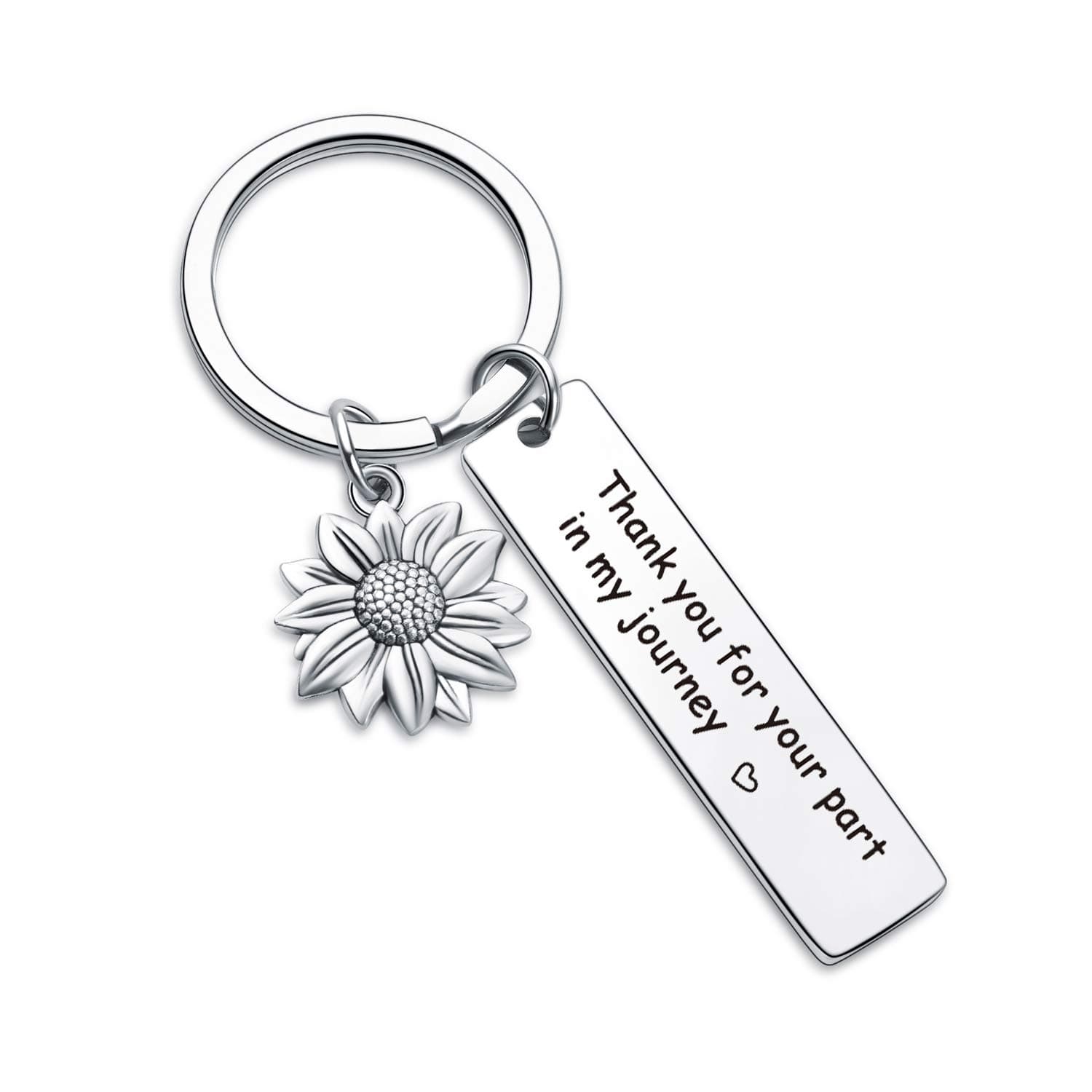 7RVZM Counselor Appreciation Jewelry Farewell Gift Leader Gift Boss Keychain Teacher Gift