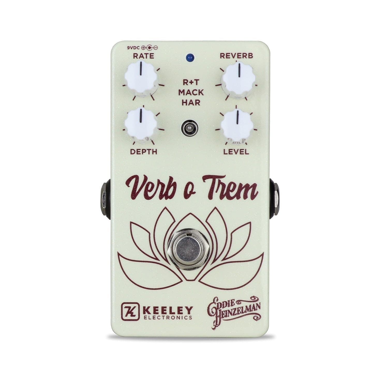 Keeley Eddie Heinzelman Verb o Trem Reverb and Tremolo Pedal