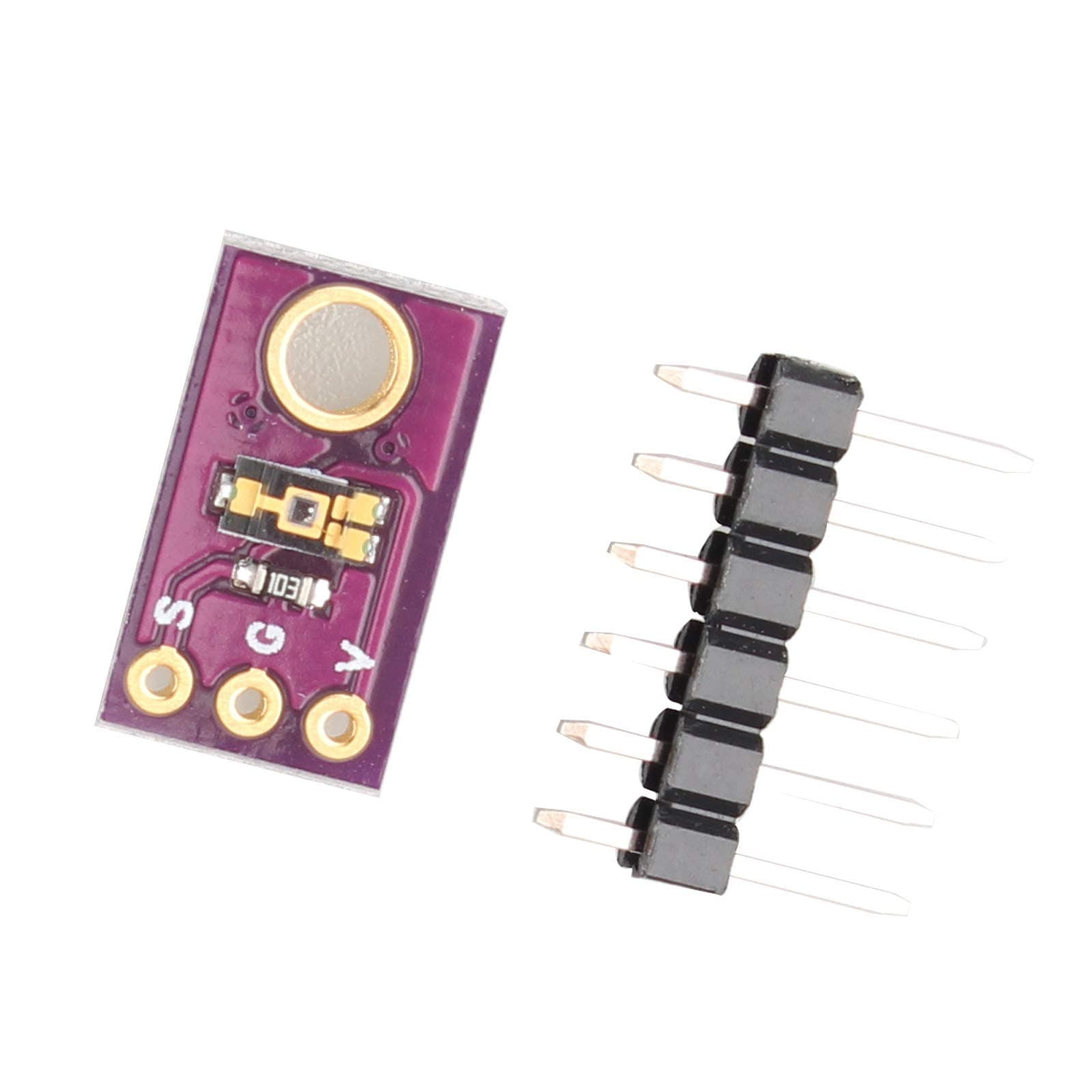 HALJIA TEMT6000 Light Sensor Module Ambient Light Sensor Module Analog Light Intensity Module Visible Light Sensor Module Compatible with Arduino