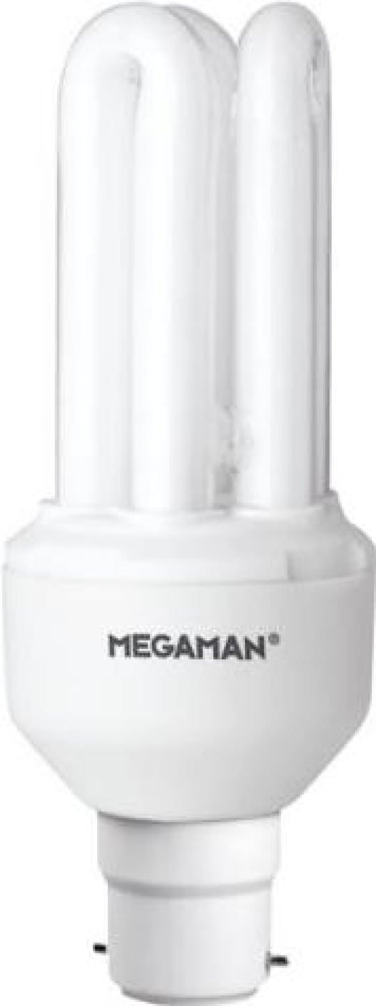 Megaman B22 20 Watt Compact Fluorescent Light Tube 2700 k Light Bulb