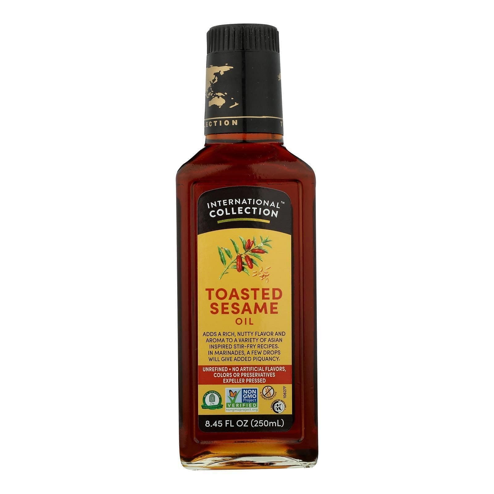 INTERNATIONAL COLLECTION Sesame Oil Toasted, 8.44 oz