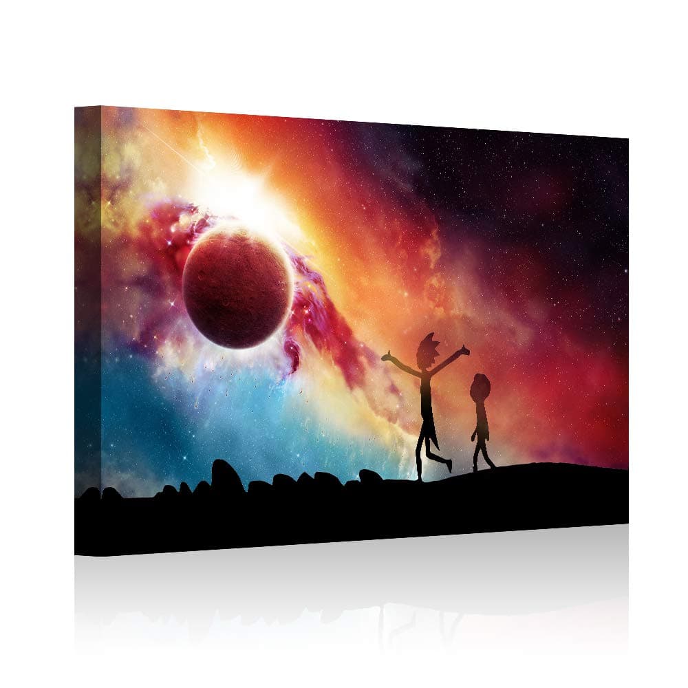 HAOSHUNDA HSD Wall Art Posters On Canvas Oil Painting Posters and Prints Decorations Wall Art Picture Living Room Wall Ready to Hang 12" x 18" 16" x 24" (16"x24"x1, Artwork-6)