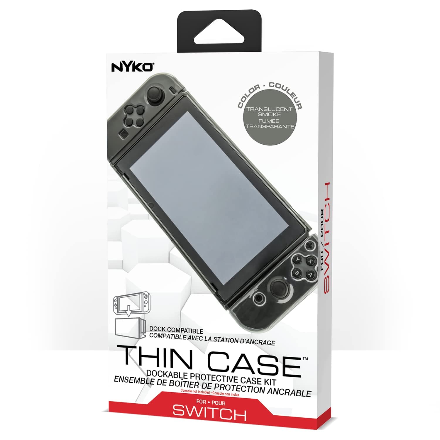 Nyko Dockable Thin Case - Nintendo Switch - Smoke