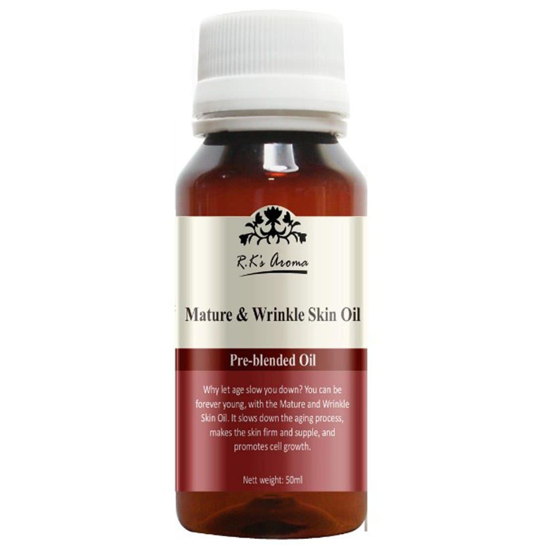 Rks Aroma Mature and Wrinkle Pre Blended Oil, 50 ml