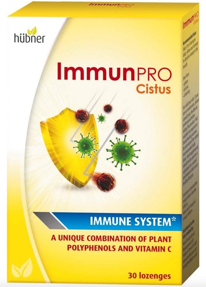 Hubner ImmunPRO Cistus Infection Blocker 30 Lozenges (Single)