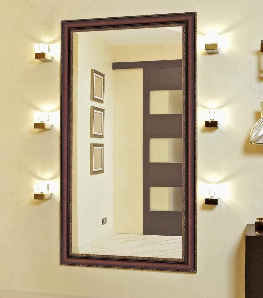 Hitchcock Butterfield Janette Traditional Brown Framed Wall Mirror, 35.5" W x 45.5" H