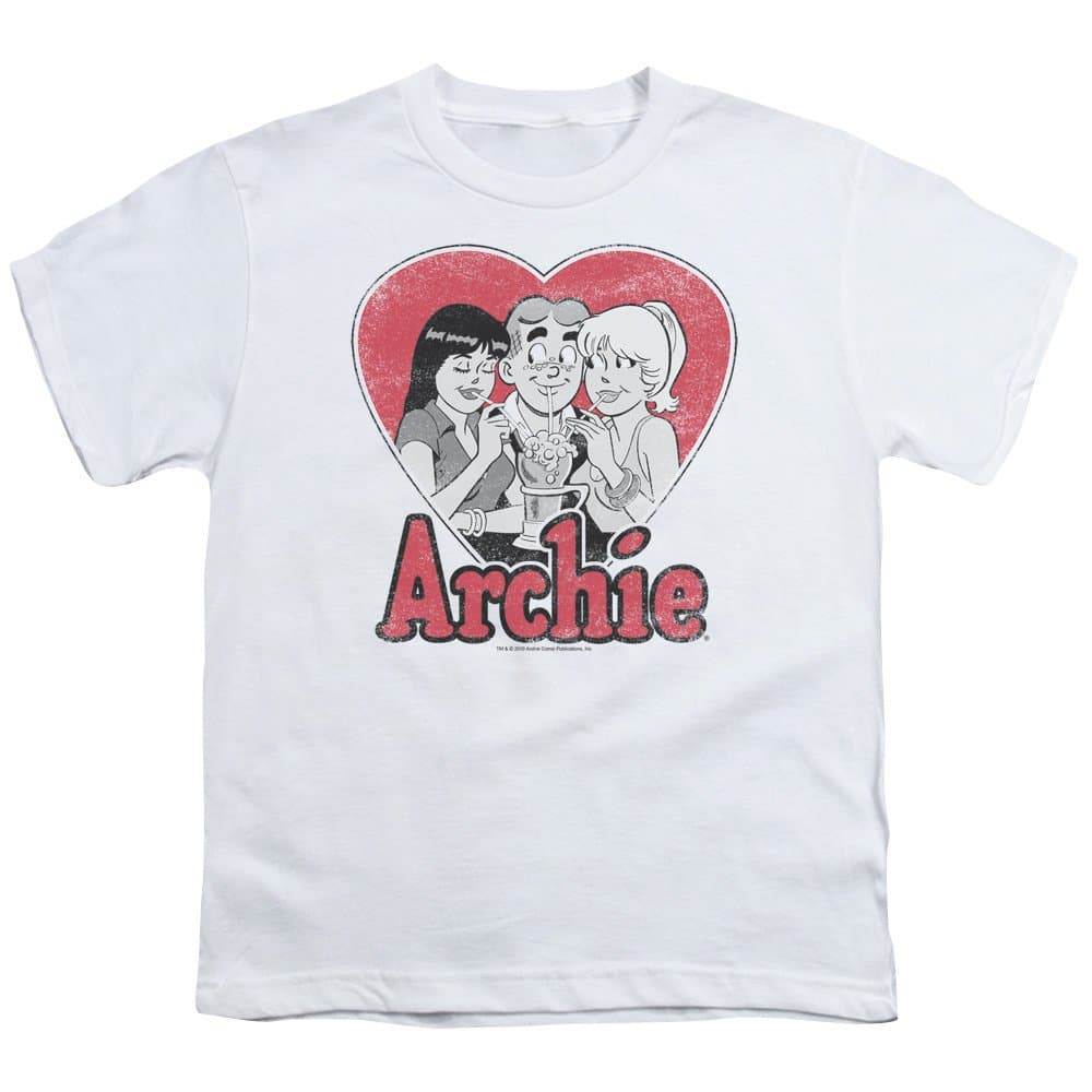 Archie Comics Veronica & Betty Milkshake Big Boys T-Shirt Tee