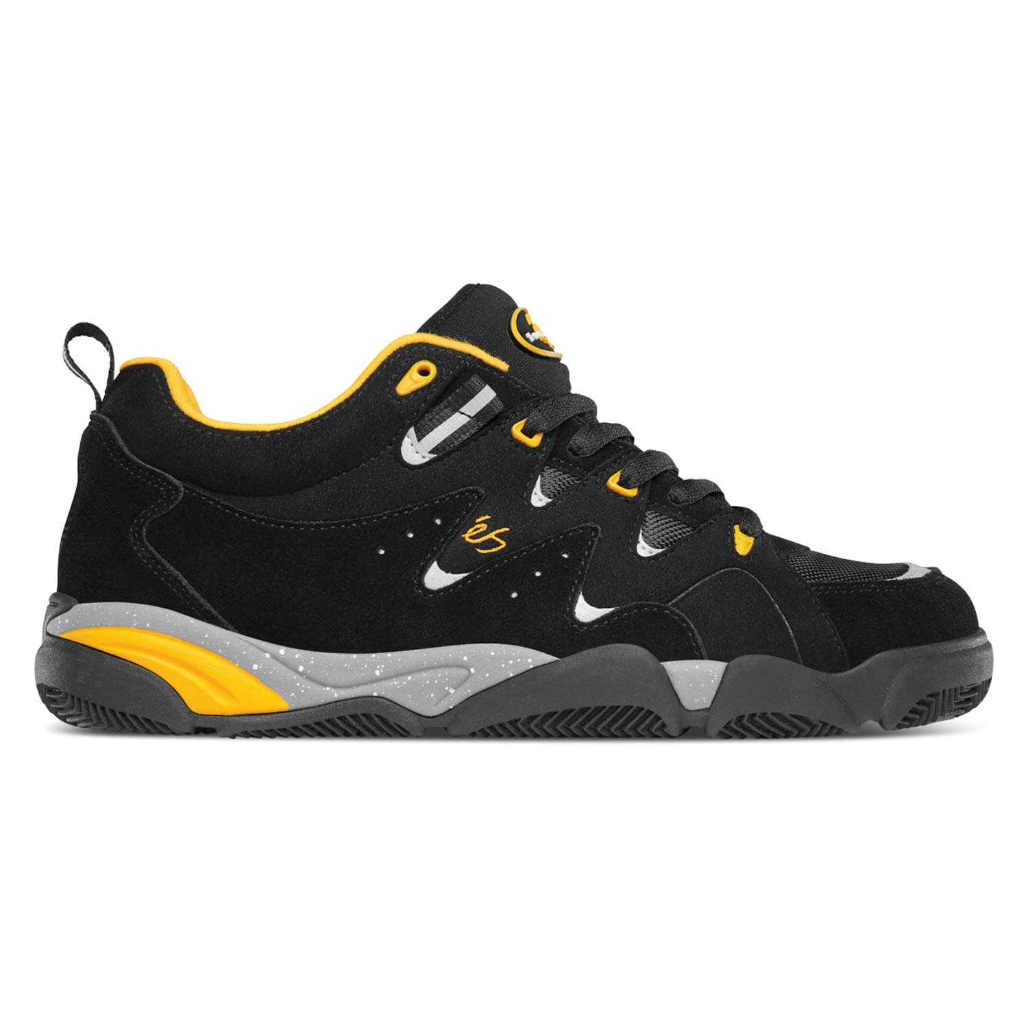 eS Skateboard Shoes Symbol Black/Yellow Size 8