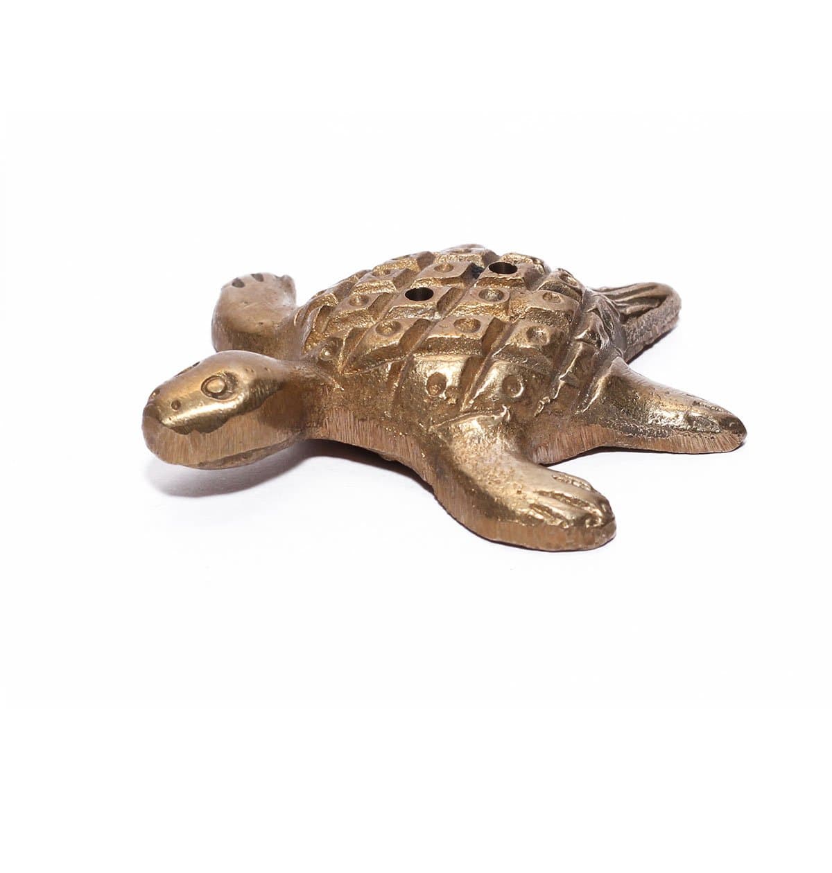 Turtle Brass Metal Statue Handmade Fengsui Tortoise Figurine Metal Art Home Decorative
