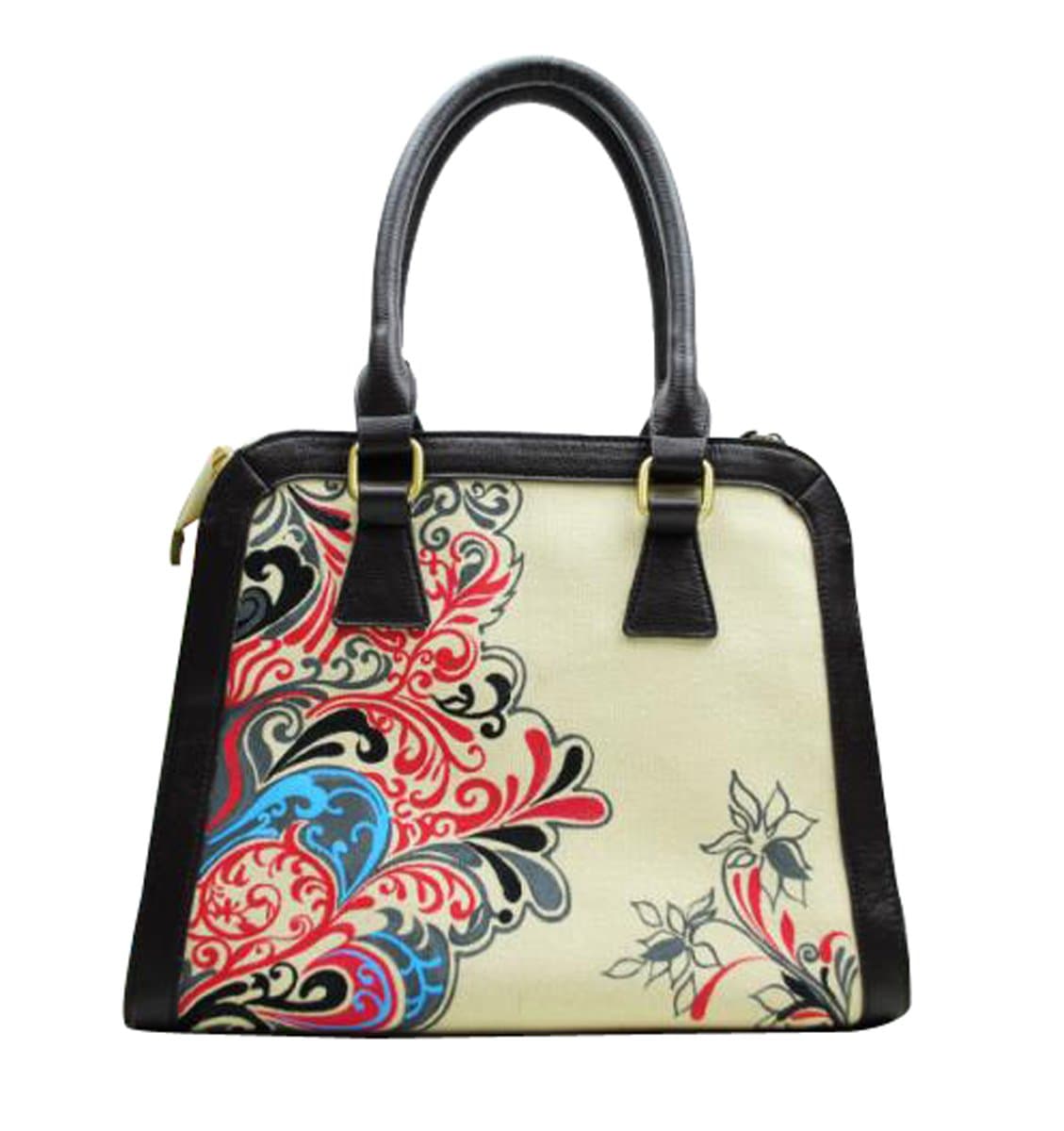 HevenJx Women's Vintage Canvas Tote Bag Shoulder Daypacks A26