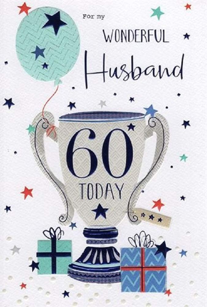 Husband 60th Birthday, Birthday Card