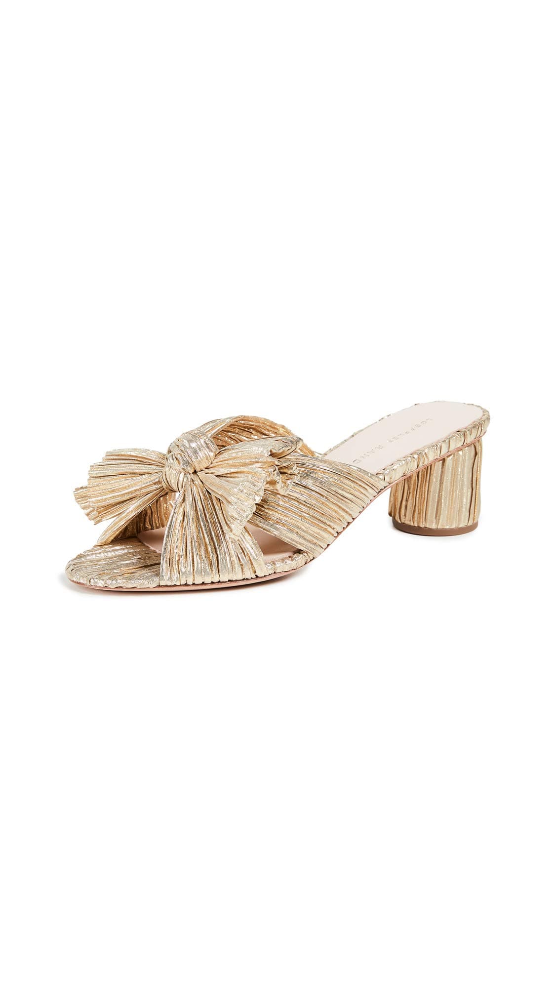 Women's Emilia Pleated Bow Sandals