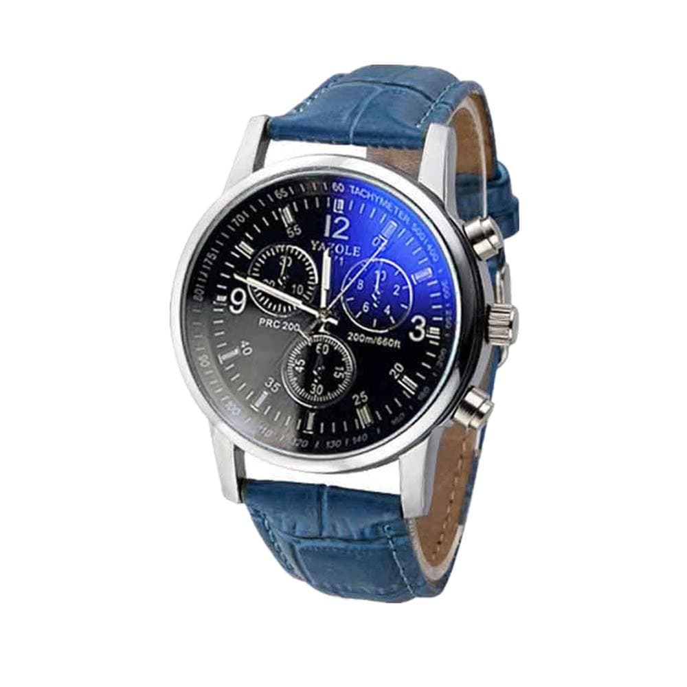 Absolute Cheap!!! But Looks Really Expensive Mens Dress Watch- Fashion Simple Analog Watch Dial Quartz Crocodile Faux Leather