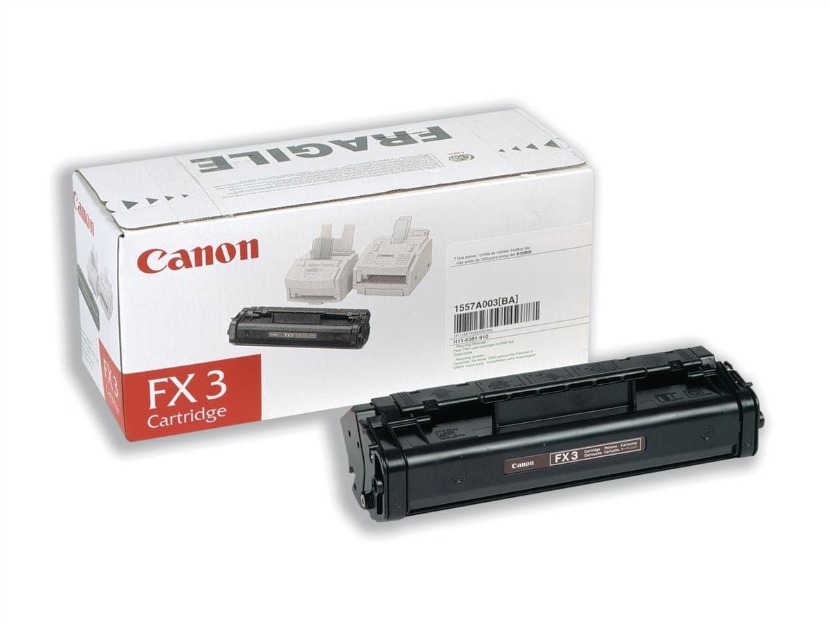 CanonFX-3 - Schwarz - Original - Tonerpatrone - für CFX L3500; FAX L220, L295; FAXPHONE L80; LASER CLASS 1060, 20XX; MultiPASS L60, L90
