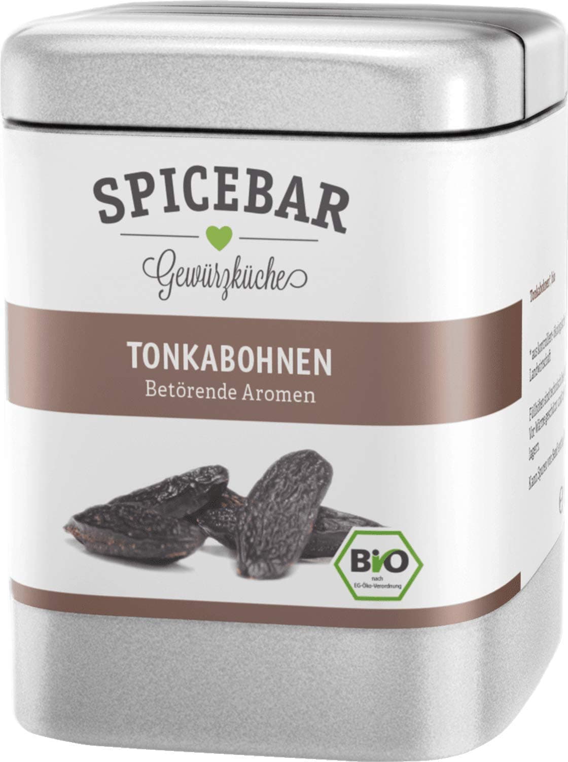 SPICEBAR TONKA BEANS with Intense Vanilla Flavour and a hint of Almond 60 g | Germany