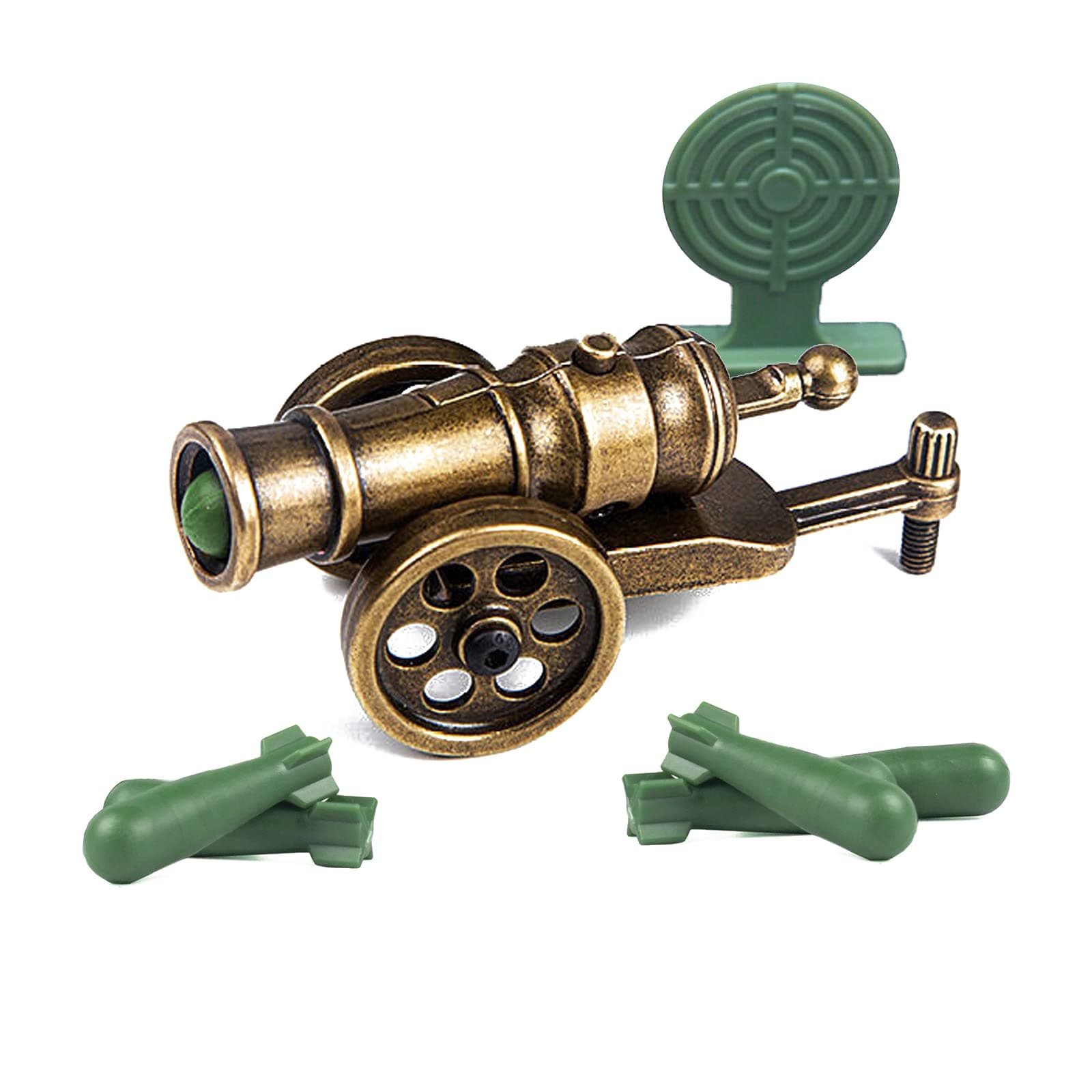 TIETHEKNOT Metal Miniature Cannon Model Replica Desktop Decorating and Collectible