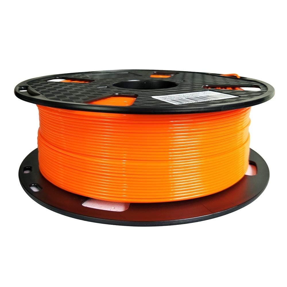 Orange PETG Filament 1.75mm 1kg 3D Printer Filament 2.2lb Spool 3D Printing Material Fits Most FDM Printers, CC3D Orange