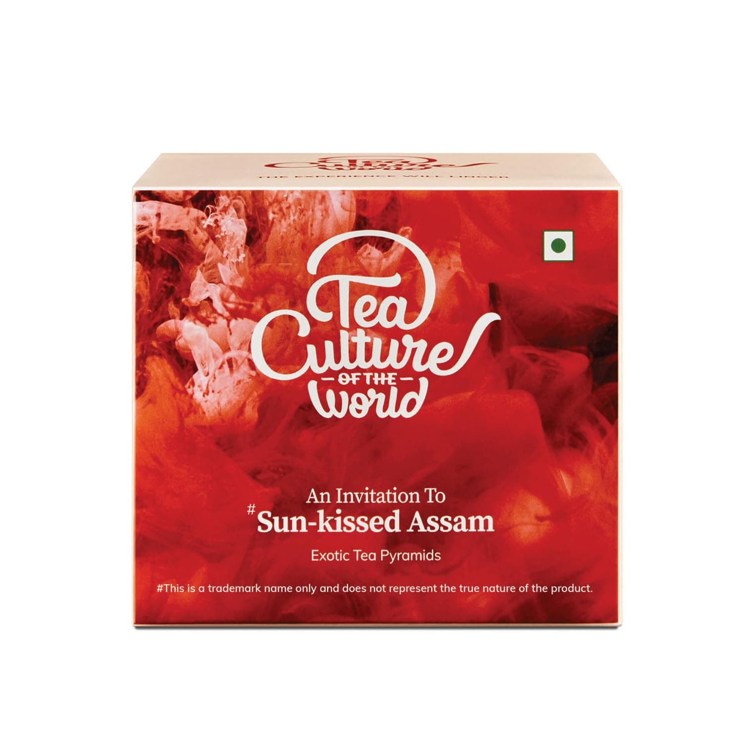 Tea Culture of The World Sun-Kissed Assam Tea Teabag | Premium Whole Leaf Black Tea | Rich Malty Flavor, Robust & Fresh |16 Pyramid Tea Bags