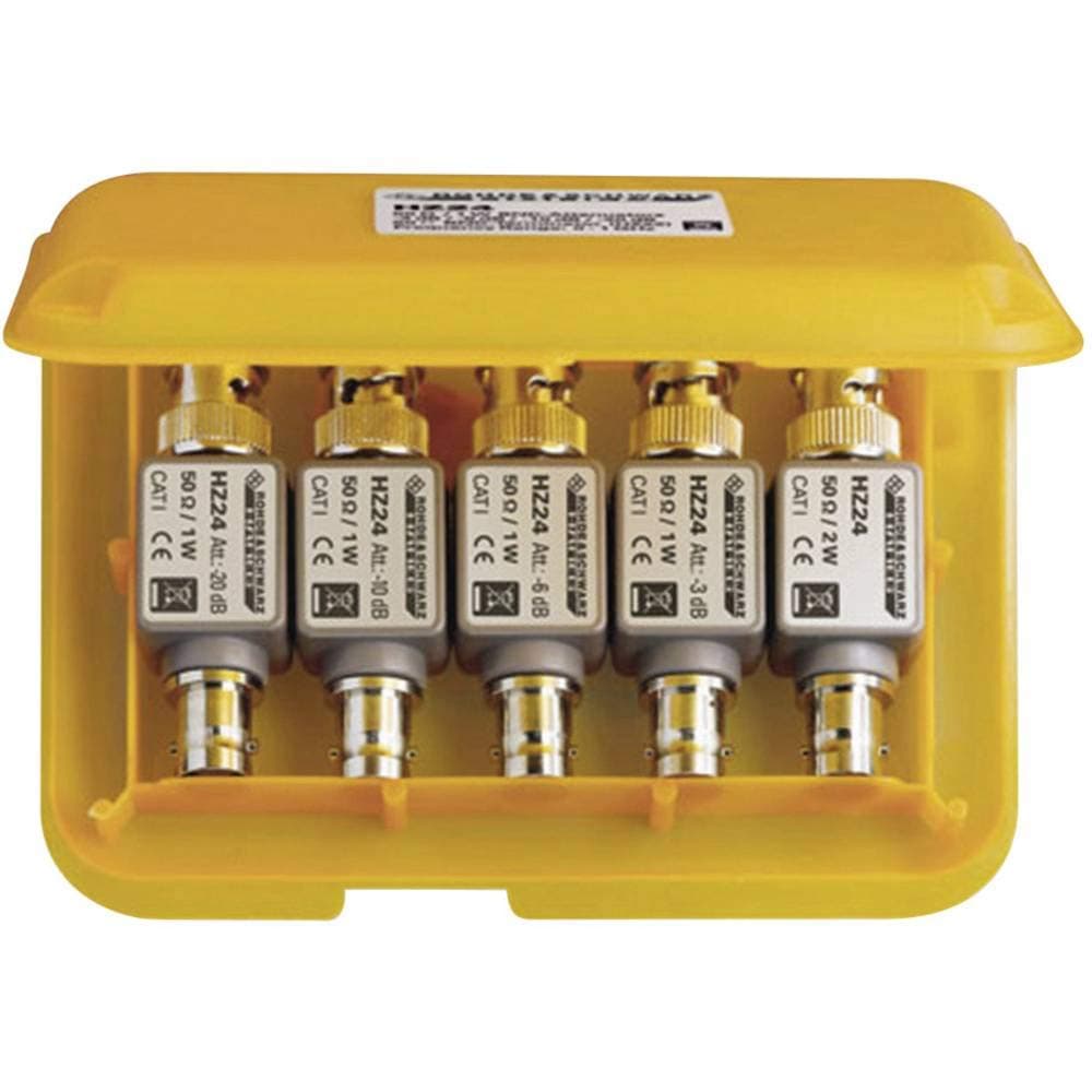 Rohde and Schwarz HZ24 Attenuator set, 50 Ohm, 3/6/10/20dB, 1 GHz