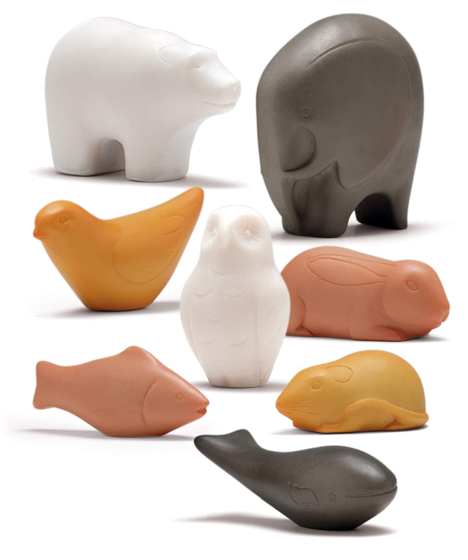YUS1067 Sensory Play Animal Stone (Pack of 8)