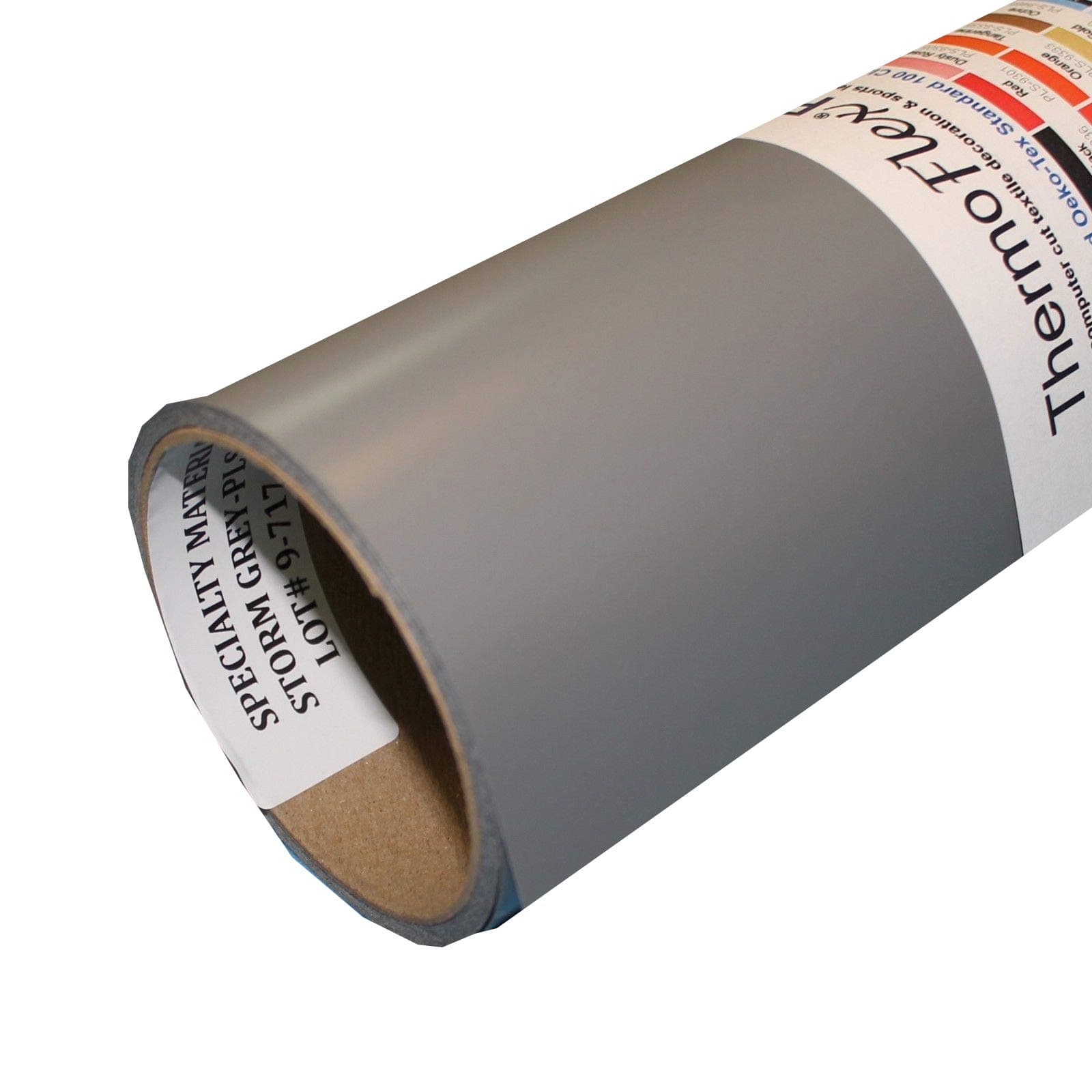 ThermoFlex Plus 38cm x 4.6m Roll Storm Grey Heat Transfer Vinyl by Coaches World