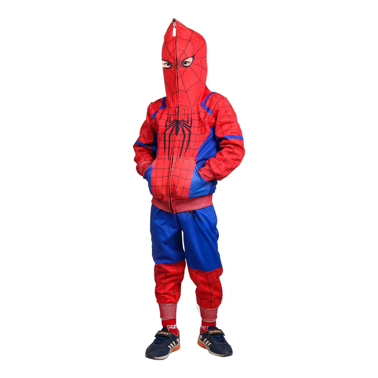LQSZ Boys Hoodie Cosplay Zipper Sweater Tracksuit Coat Gifts for Kids Red and Black 4-8Y…