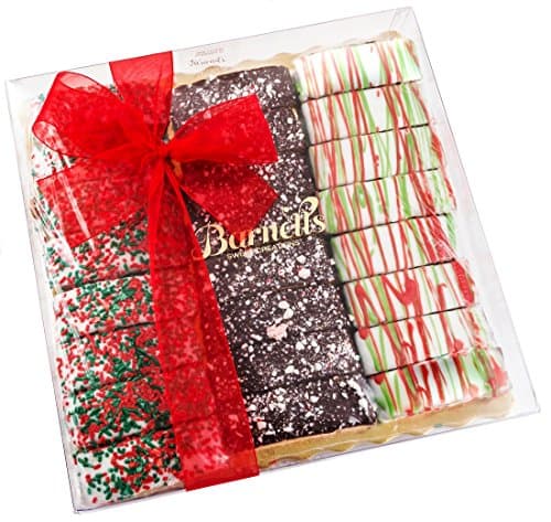 Deluxe Classic Gourmet Chocolate Biscotti Gift Basket Holiday Flavor
