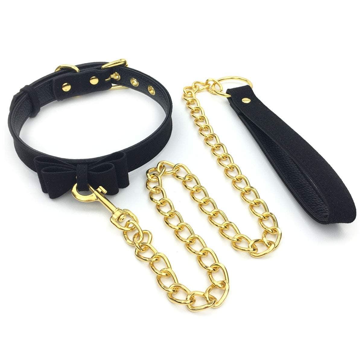 Bell Choker Collar Necklace Lolita Bow Collar Cat Kitty Velvet Necklace (Z9B)