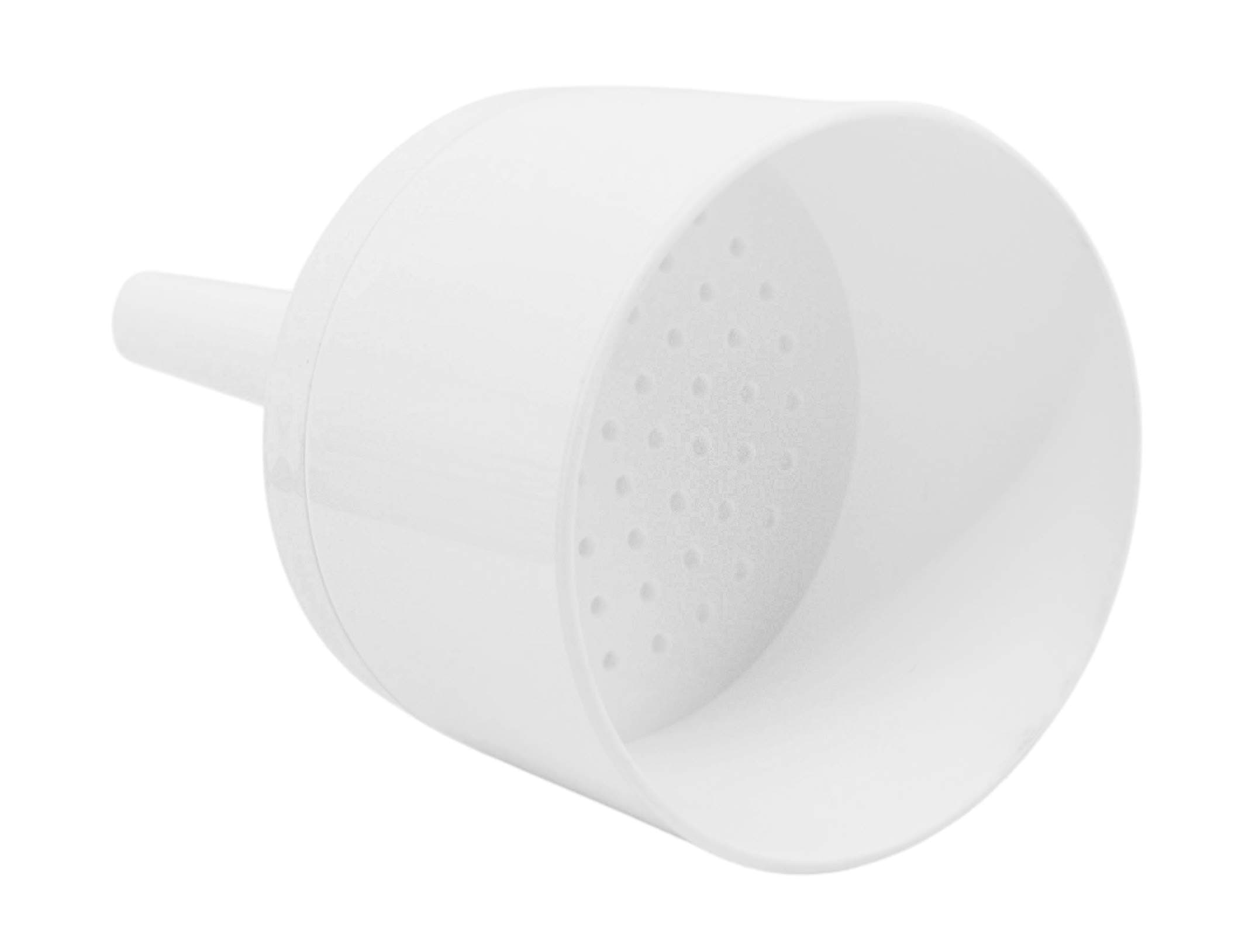 Buchner Funnel, 7.5cm - Polypropylene, 2 Parts - Designed for 5-6cm Filter Paper - Stem Length, 6cm - Lightweight, Autoclavable