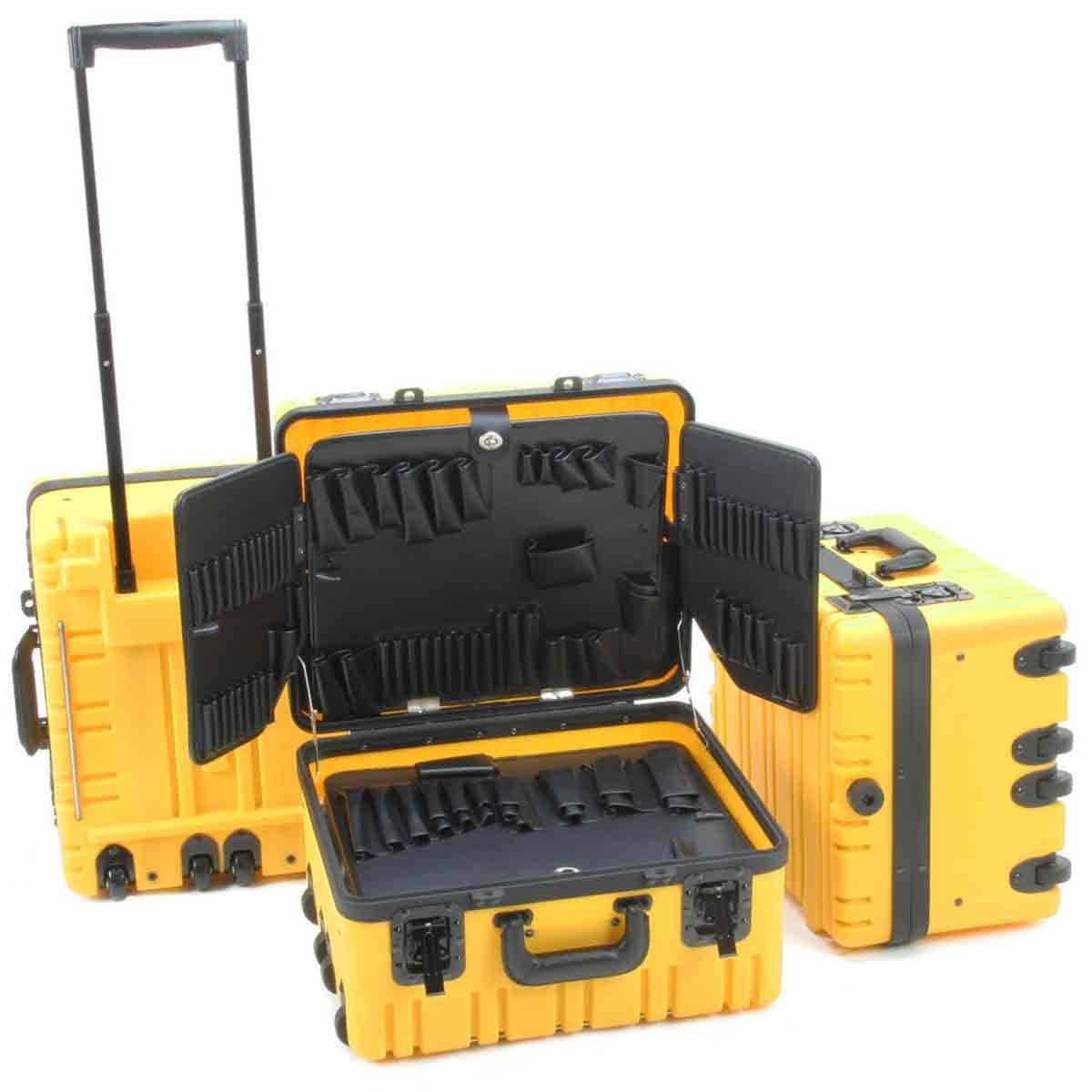 Tool Case Silver Eagle Side Pull 10" Deep Yellow