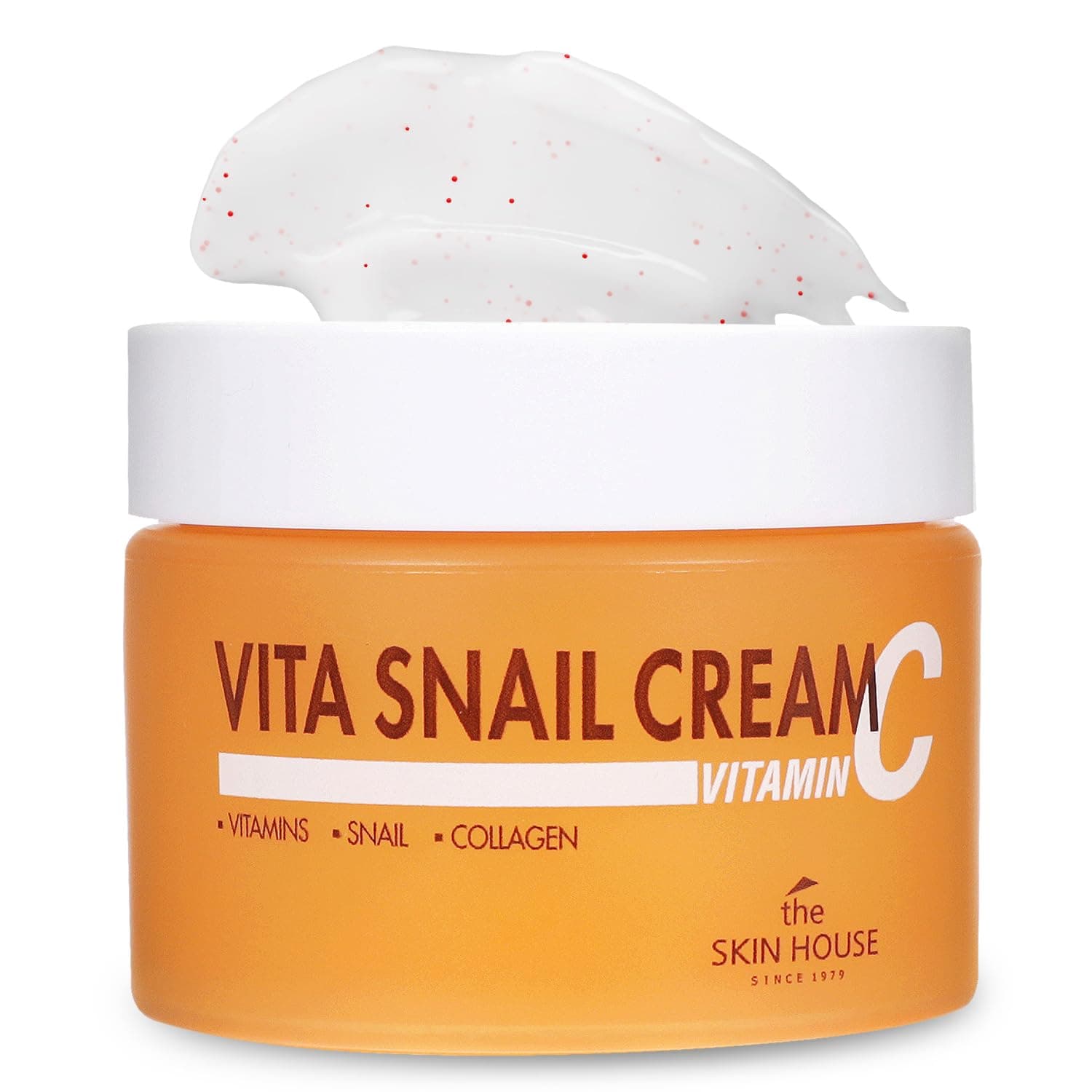 THE SKIN HOUSE since 1979 Vita Snail Cream 50Ml (1.69 Fl.Oz) 90% Of Natural Snail Mucin, 2% Of Niacinamide, Vitamin C+ Vitamin E| Clean Beauty, Paraben Free, Cruelty Free