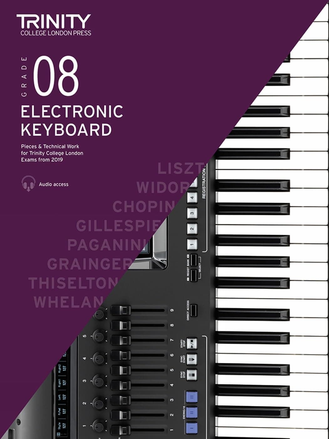 Electronic Keyboard 2019-2022. Grade 8: And Technical Work - Grade 8 (Electronic Keyboard Exam Pieces & Technical Work 2019-2022)
