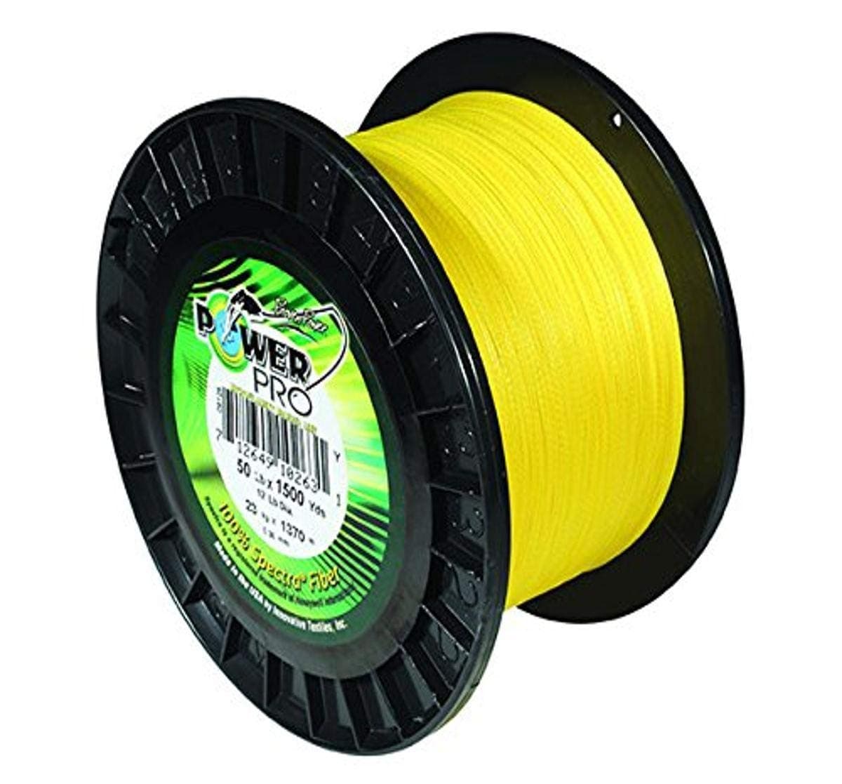 PowerPro Spectra Hi-Vis Yellow Braided Line
