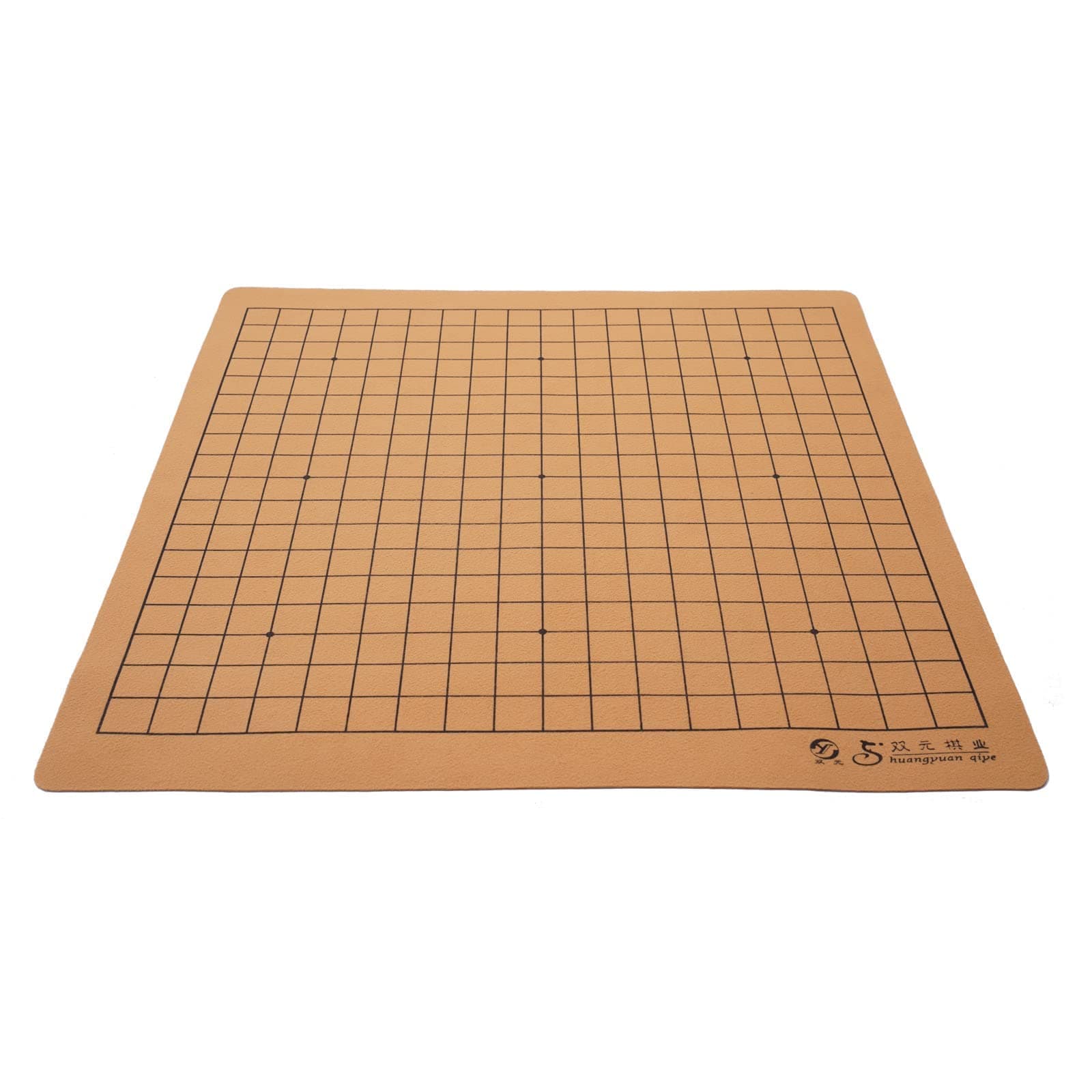 Go Game Board Reversible 19 x 19/13x13 Roll-up and Foldable Faux Leather Board Portable Travel Board- Classic Strategy Board Game (Weiqi/Baduk)