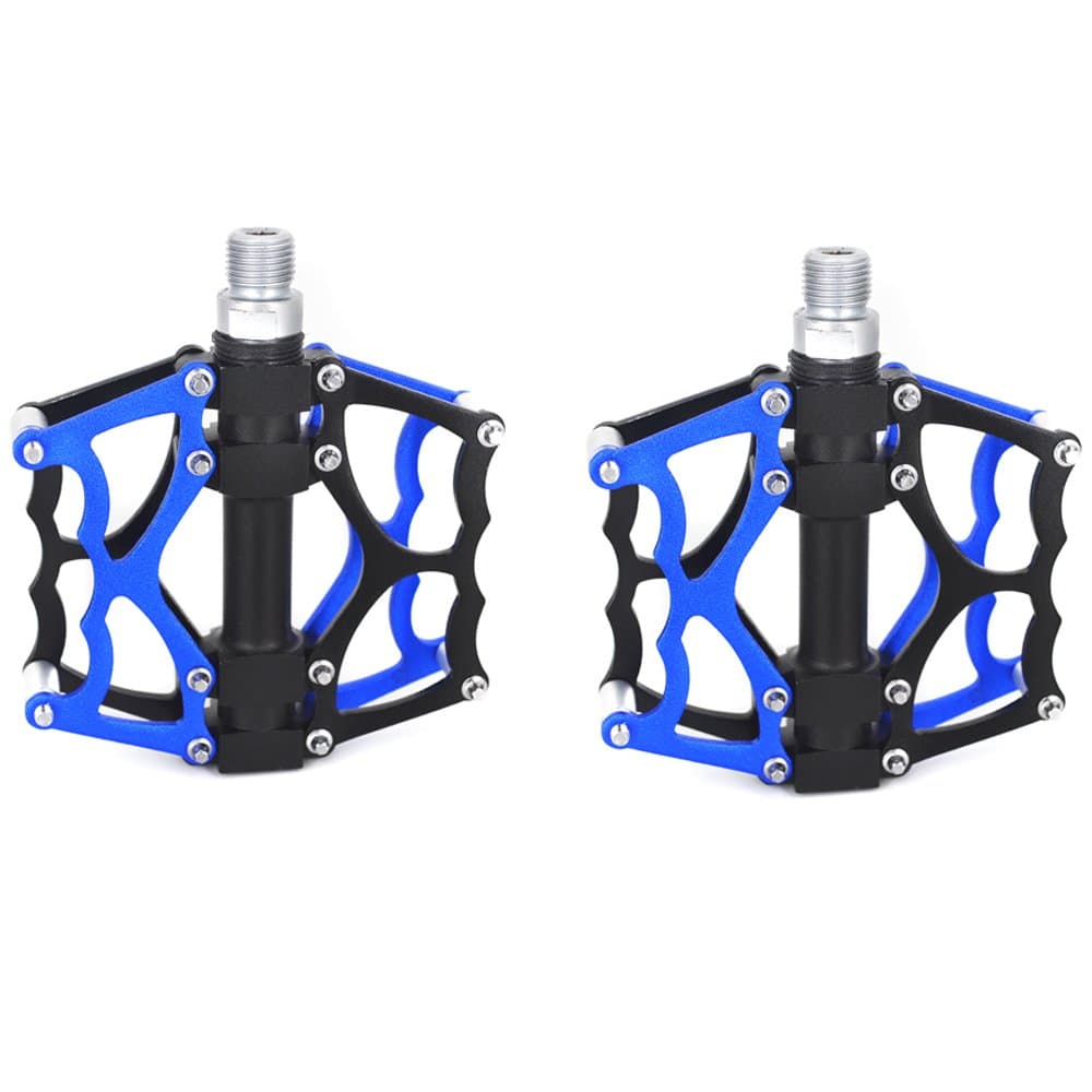 Mountain Bike Pedals Bearing Alloy Non Slip Platform for BMX Road MTB Bicycle 9/16"
