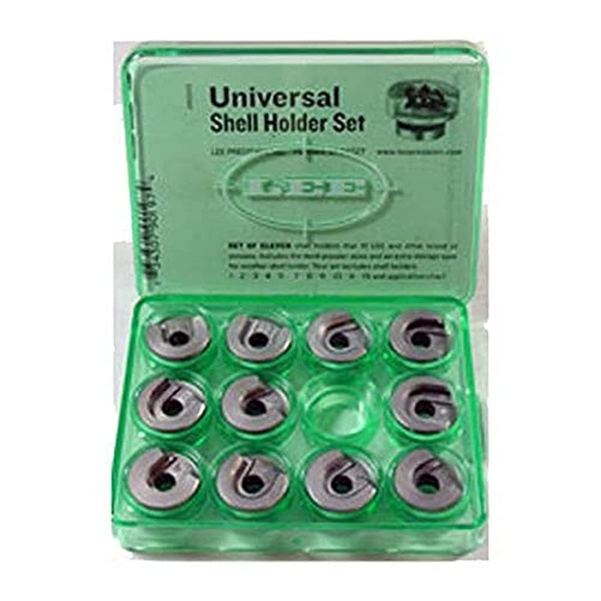 90197 Universal Press Shell Holder Set (Clear)