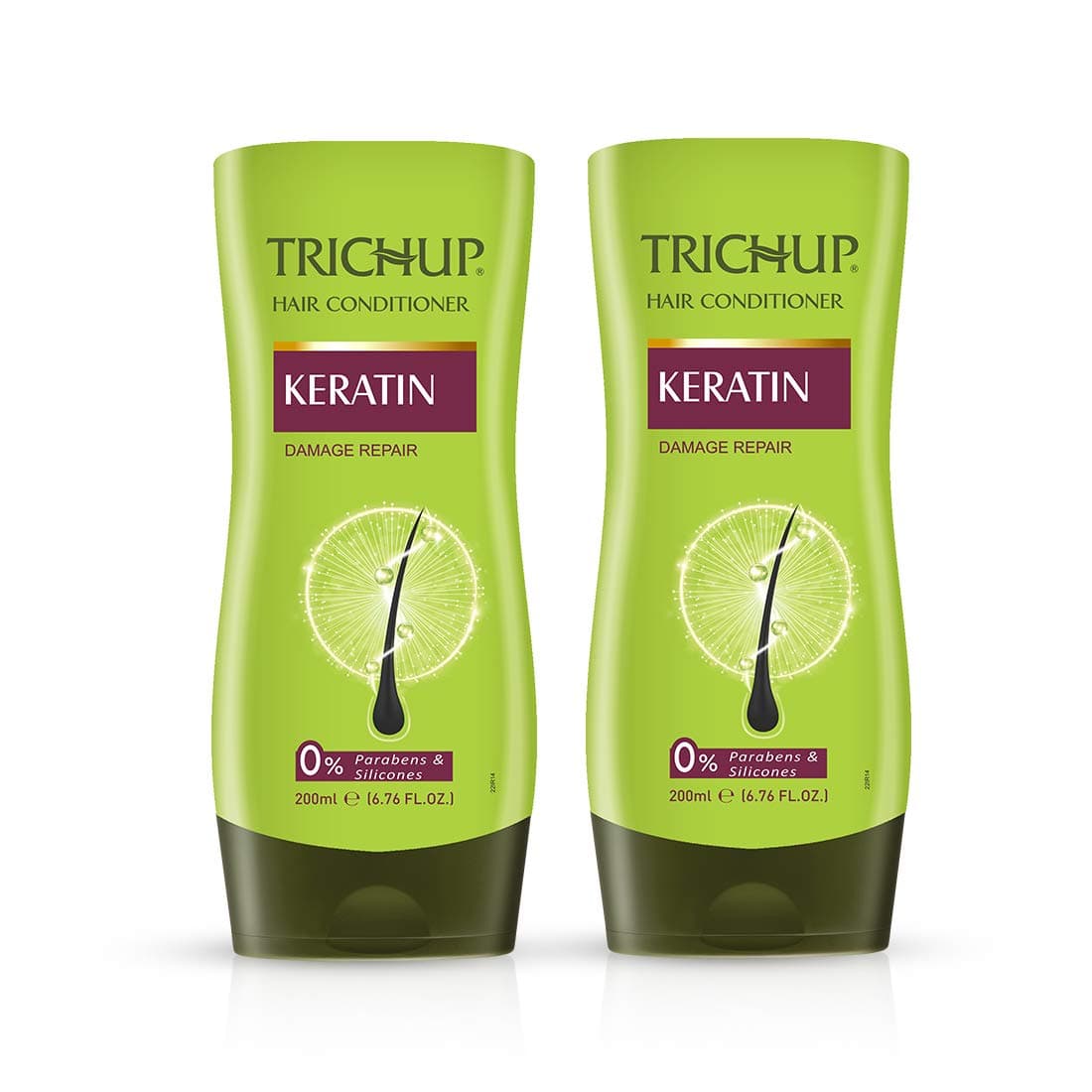 Trichup Keratin Hair Conditioner 200 Millilitre For All Hair Type (Pack Of 2)