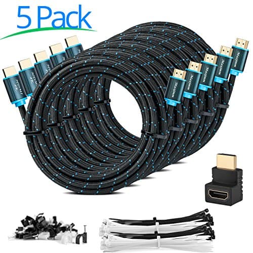 Maximm HDMI 4K Cable Premium High Speed 2.0b 4K Extension Cable 12ft