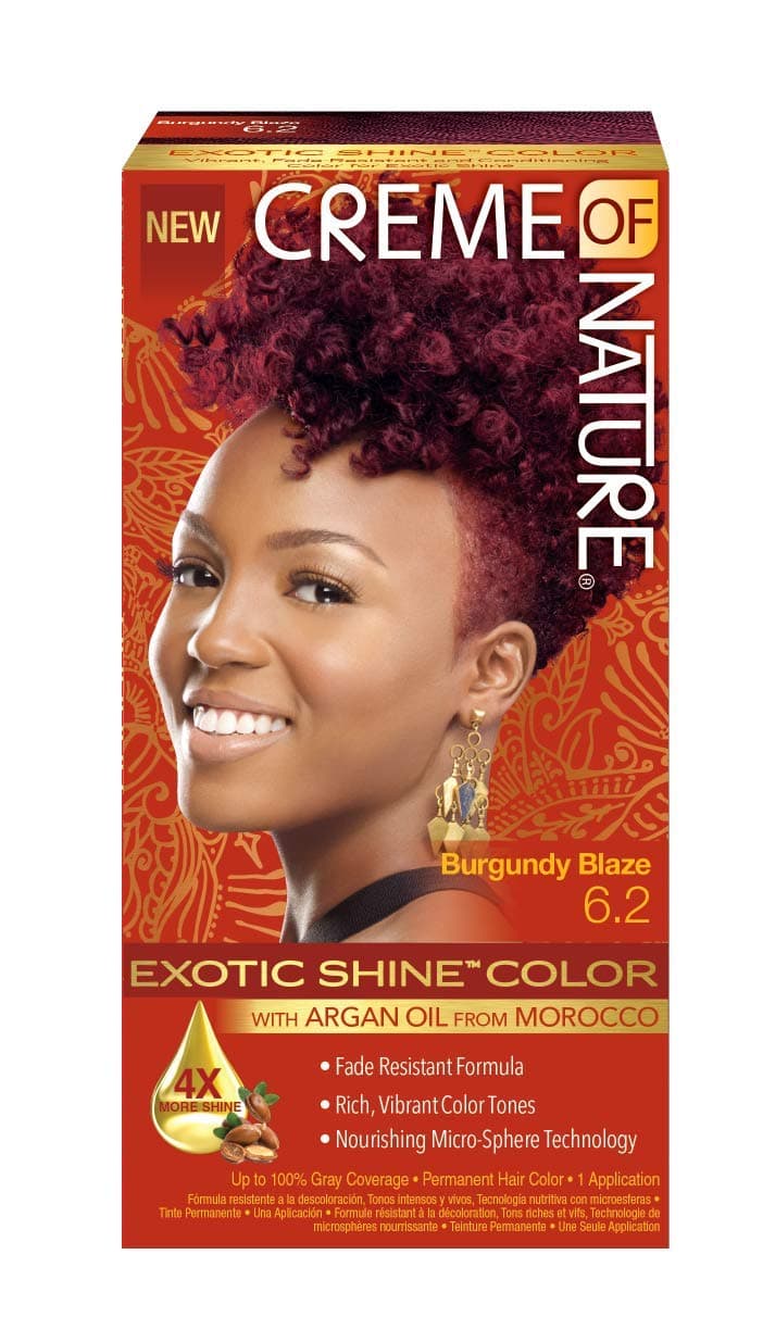 Argan Womens Gel Hair Colour 6.2 Burgundy Blaze