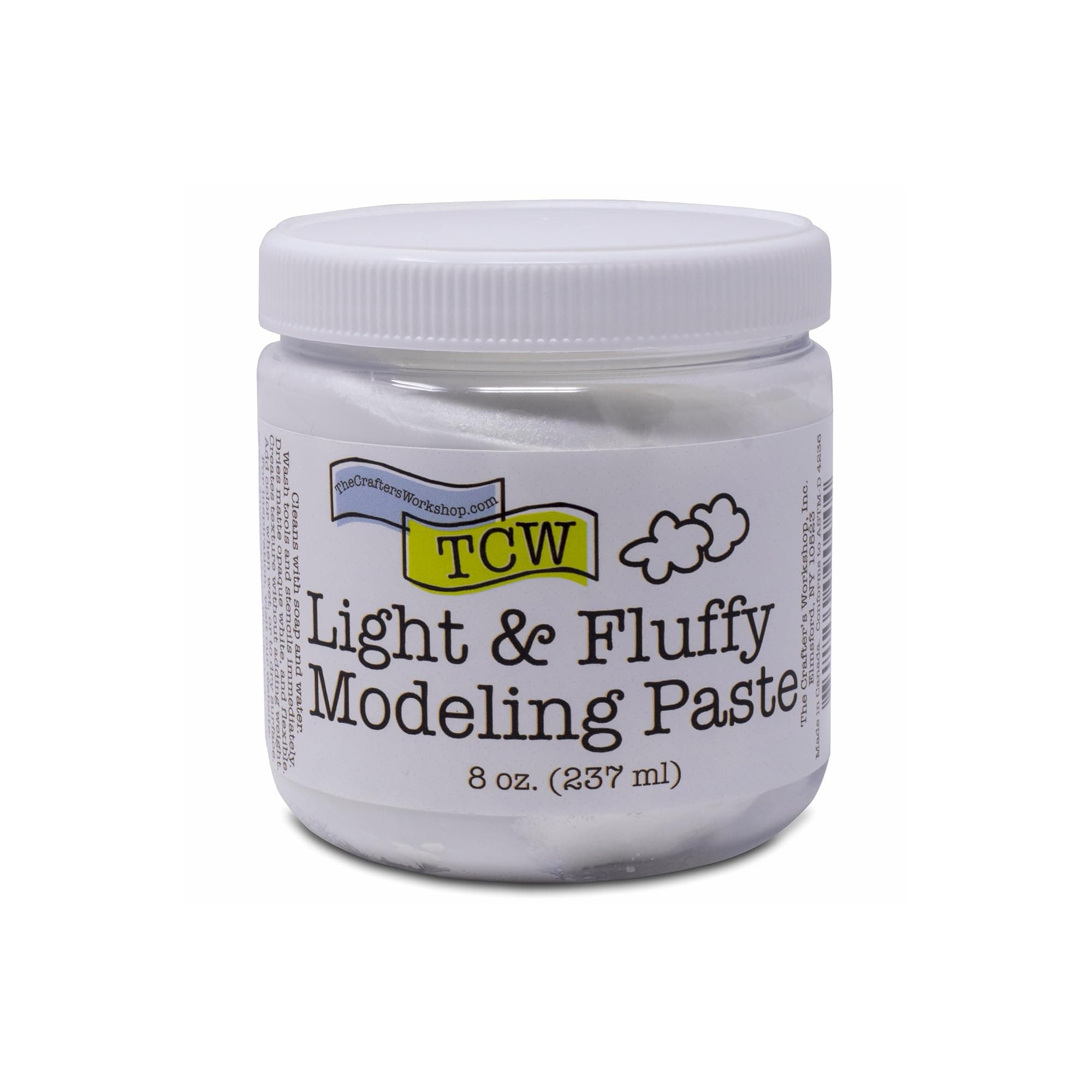 The Crafter's Workshop Modeling Paste 8oz Light/Flu
