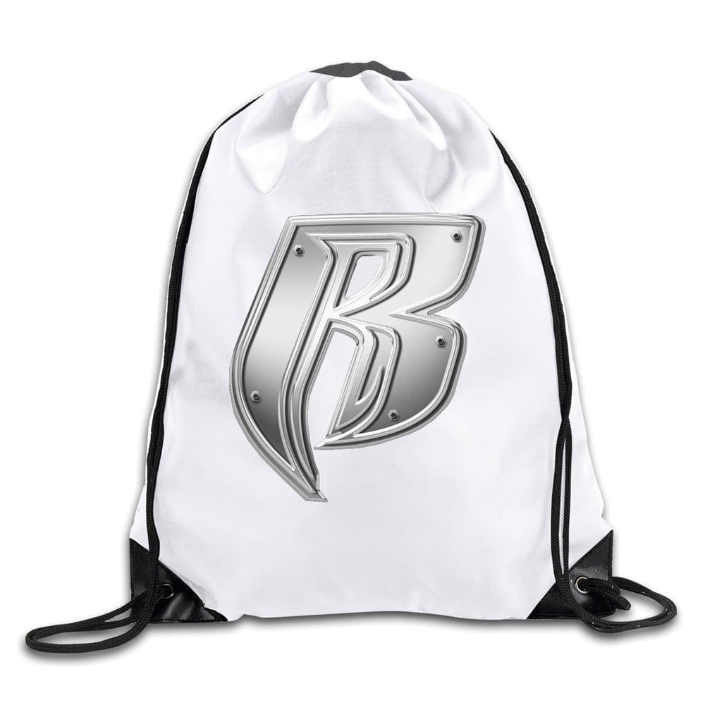 BOoottty Ruff Ryders Logo Drawstring Backpack Bag