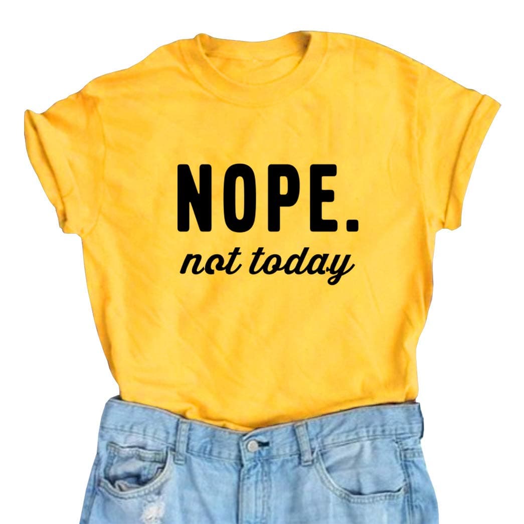 YITANWomen's Cute Juniors Tops Teen Girl Tee Funny T Shirt