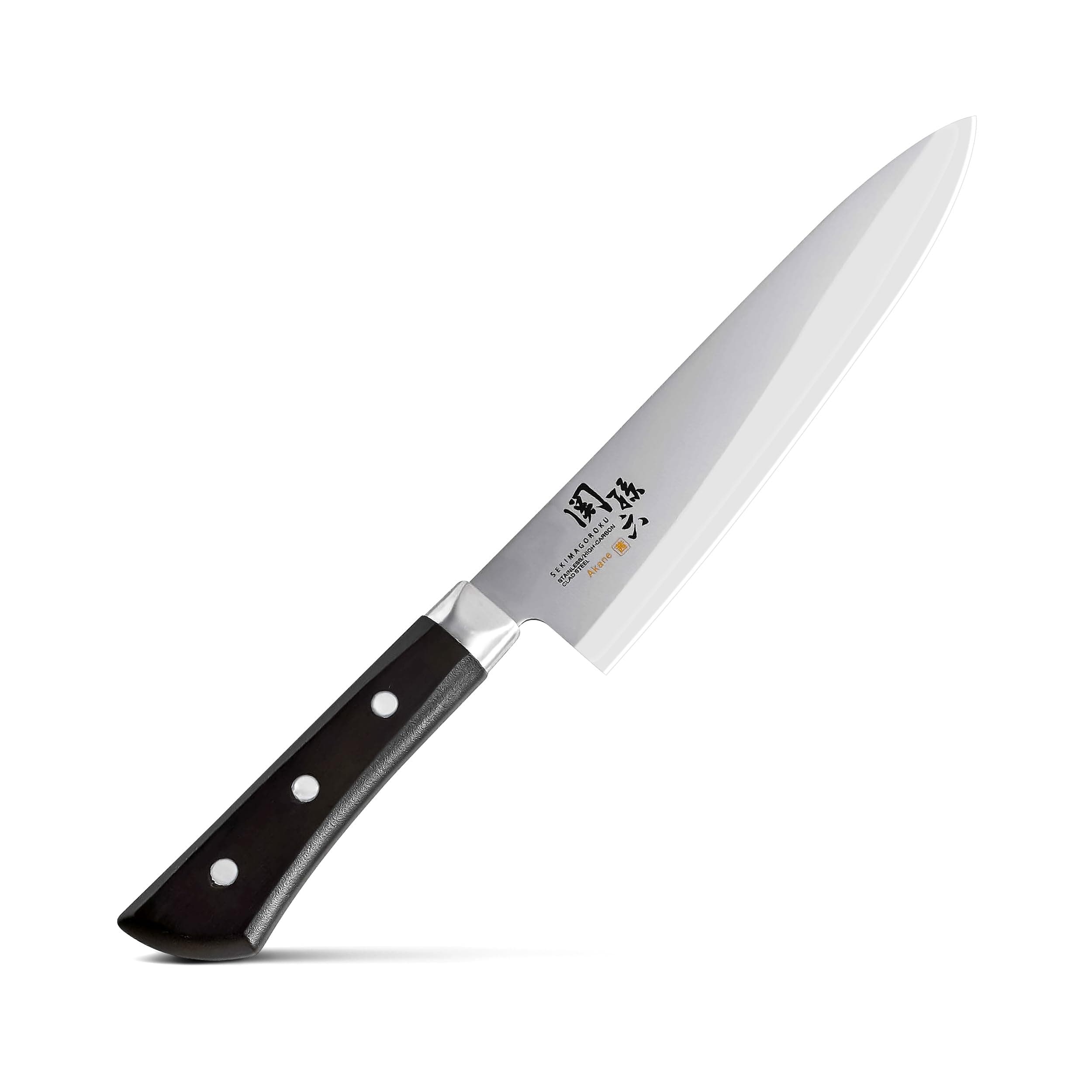 Kai Corporation AE2907 Gyu's Knife, Seki Sonroku Akii, 7.1 inches (180 mm), Made in Japan, Dishwasher Safe, Easy to Clean