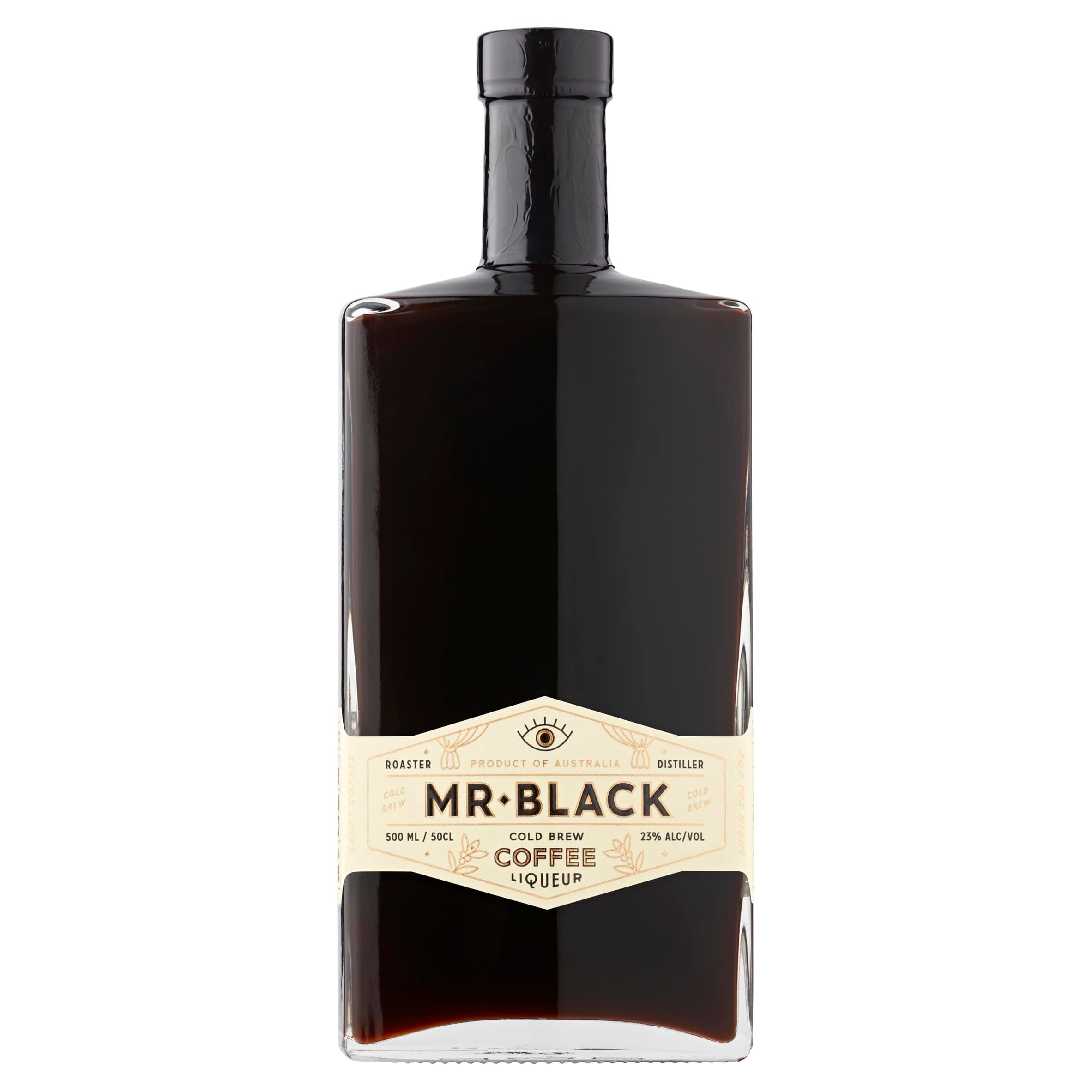 Mr Black Cold Brew Coffee Liqueur, Smooth, Rich Coffee Taste, Not So Sweet, 50cl