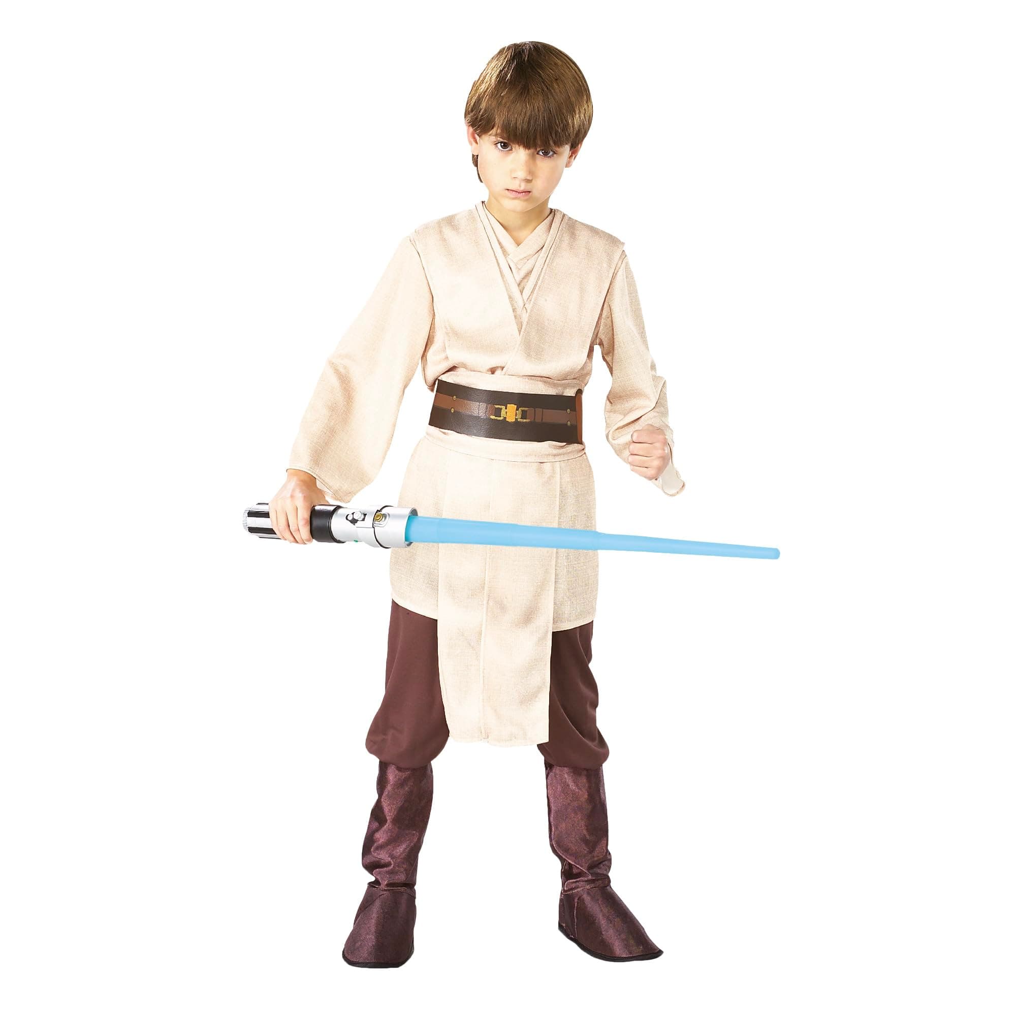 Rubie's Official Disney Star Wars Jedi Deluxe Costume, Childs Size Medium, Age 5-6 Years, World Book Day