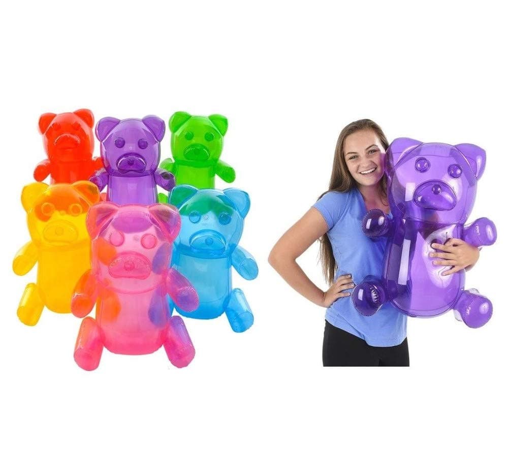 6 Inflatable Gummy Bears 24 Inches Tall Party Decorations Photo Ops CandyLand