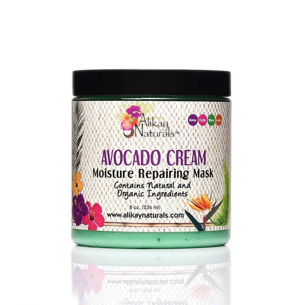 Avocado Moisture Cream Hair Mask Hair Cream With Beta-Carotene Vitamins B, C, E & Healthy Fats| 8 Oz