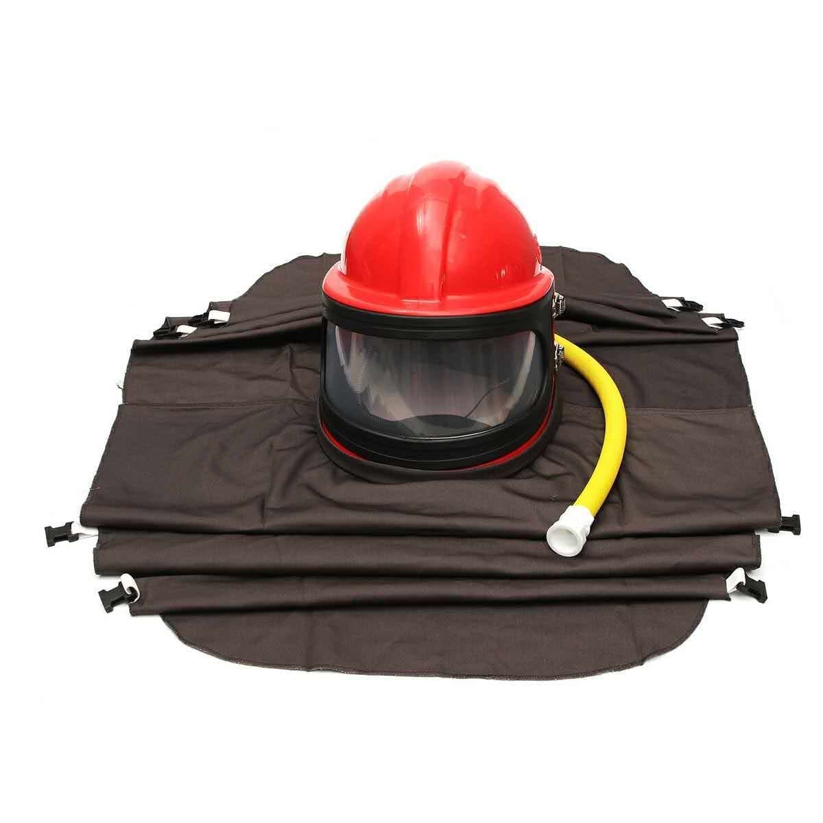 Southern Chem AIR FED Safety Sandblast Helmet Sand Blast Hood Protector for Sandblasting