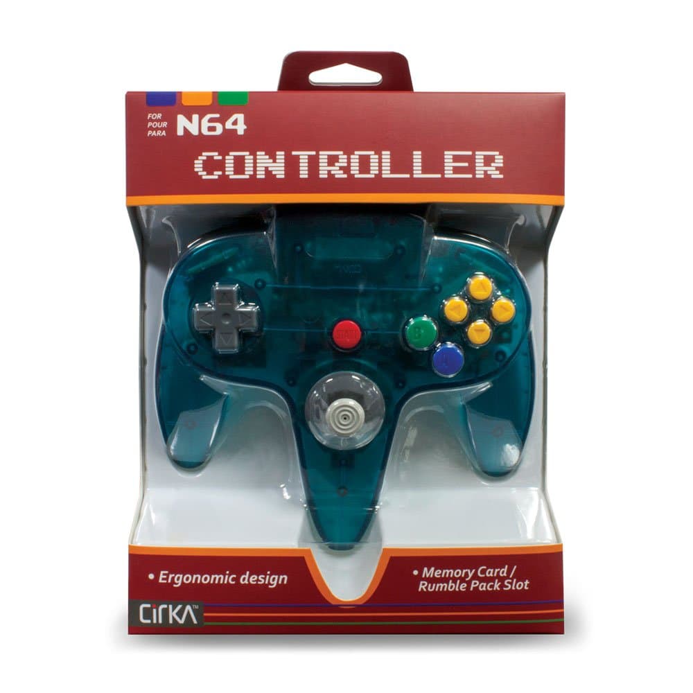 CirKa Controller for N64 (Turquoise)