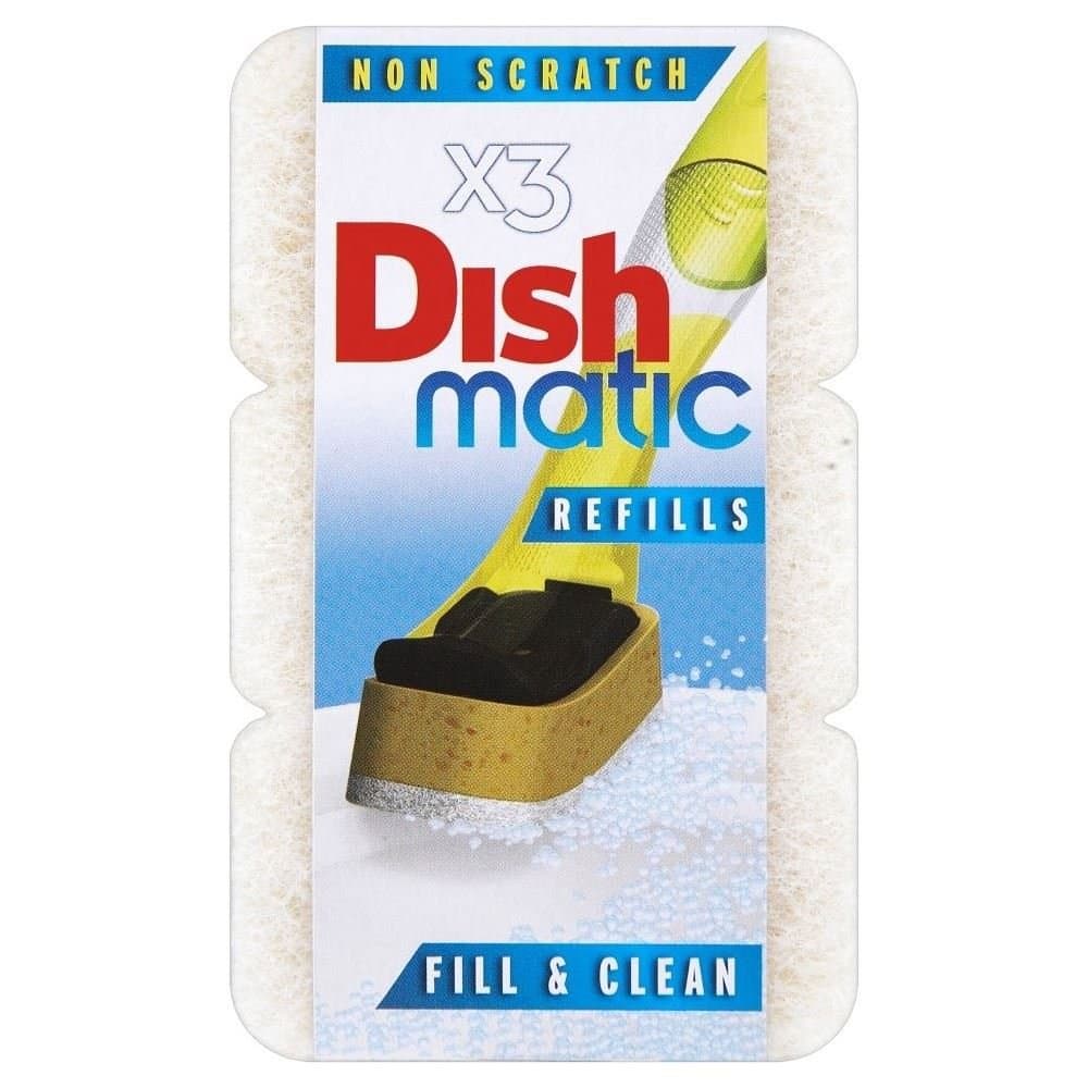 Dishmatic Non Scratch Refills (3)